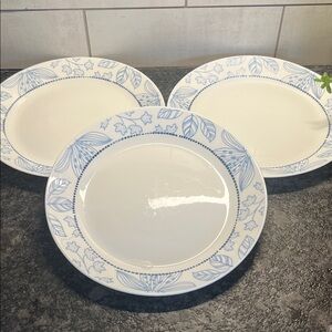 THE RUTHERFORD PATTERN 10.5” Dinner Plates. Great shape